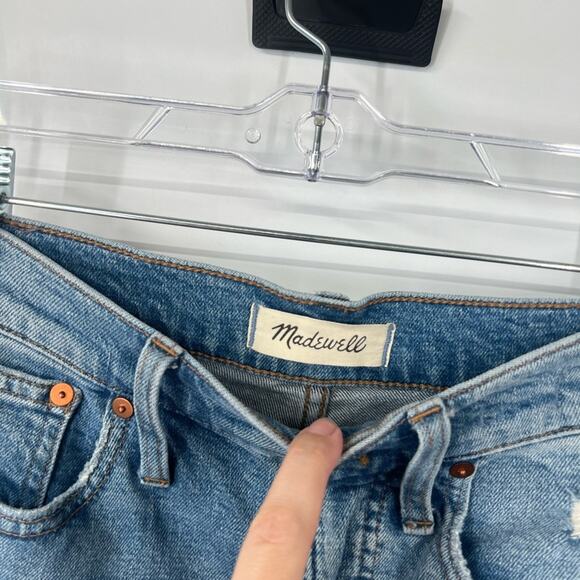 Madewell The Perfect Vintage Jeans in Denman Wash High Rise - Picture 4 of 10